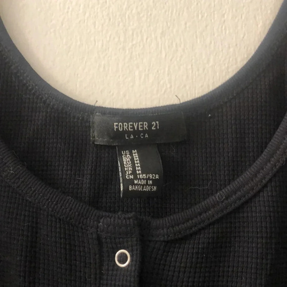 Forever 21 button up tank top - Picture 3 of 4